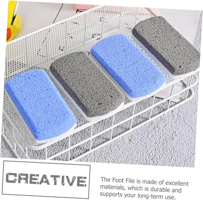 2Pcs Blue Ergonomic Foot File Callus Remover Pedicure Tool For Dead Skin - Image 5